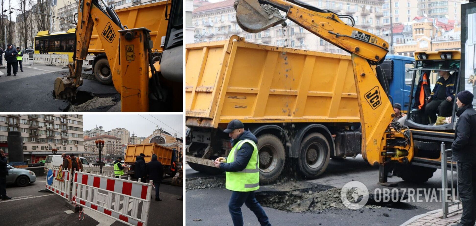 На столичных улицах образовались тянучки