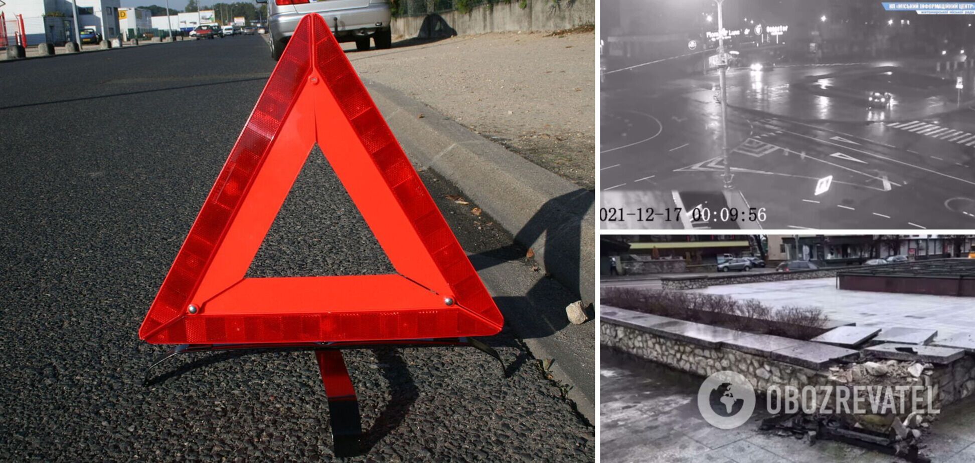 У Житомирі з різницею у 3 години сталися дві схожі аварії на одному місці. Відео