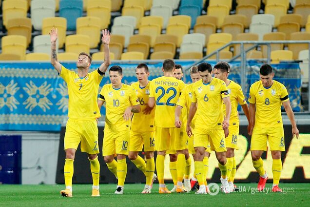 З'явився календар матчів збірної України з футболу у Лізі націй