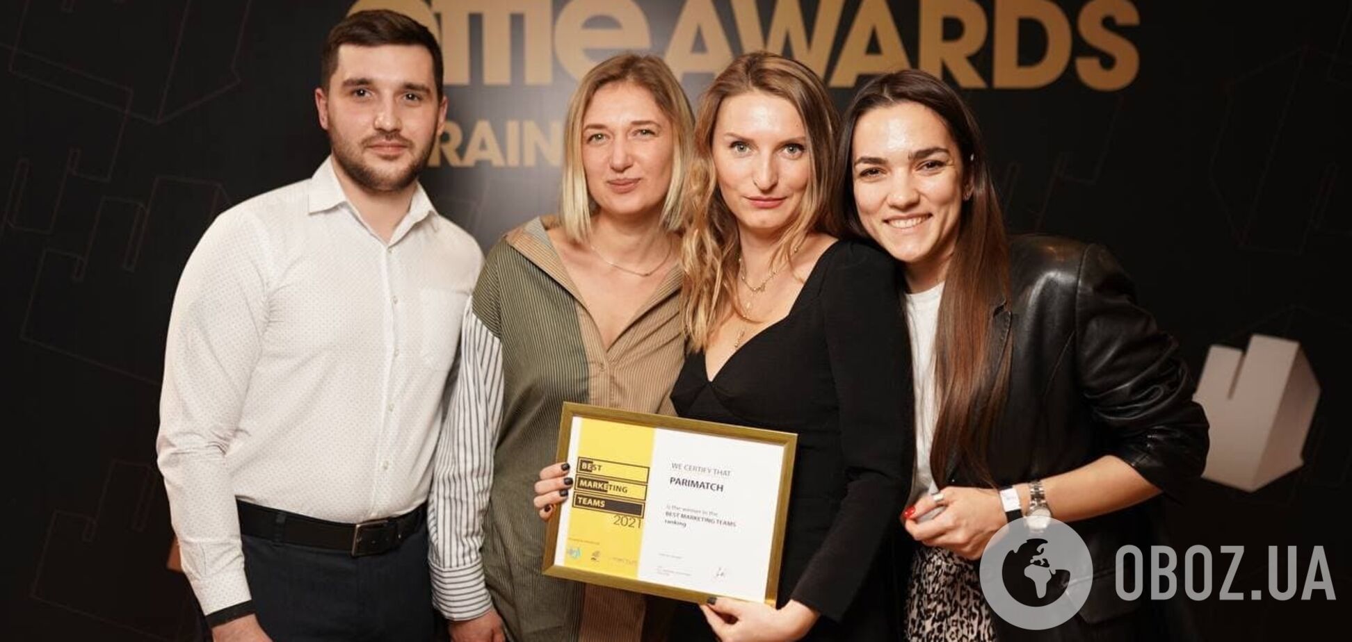 Parimatch Ukraine получила награду Best marketing team на Effie Awards Ukraine 2021
