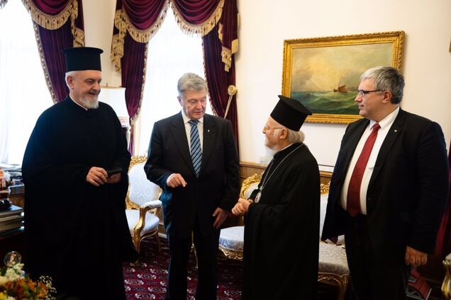 Порошенко зустрівся із Варфоломієм