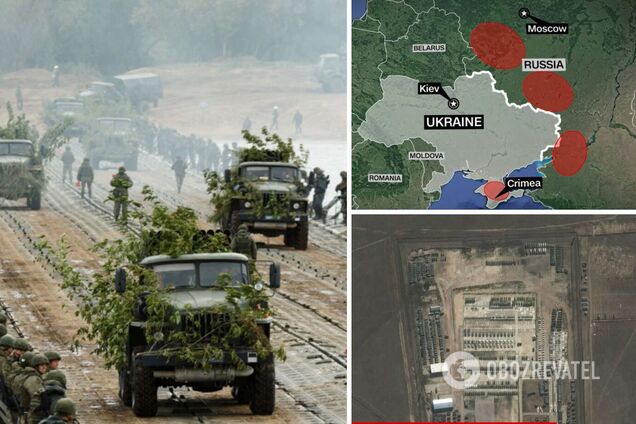 Росія продовжує перекидання військ до кордонів України: у мережі з'явилися нові фото та відео