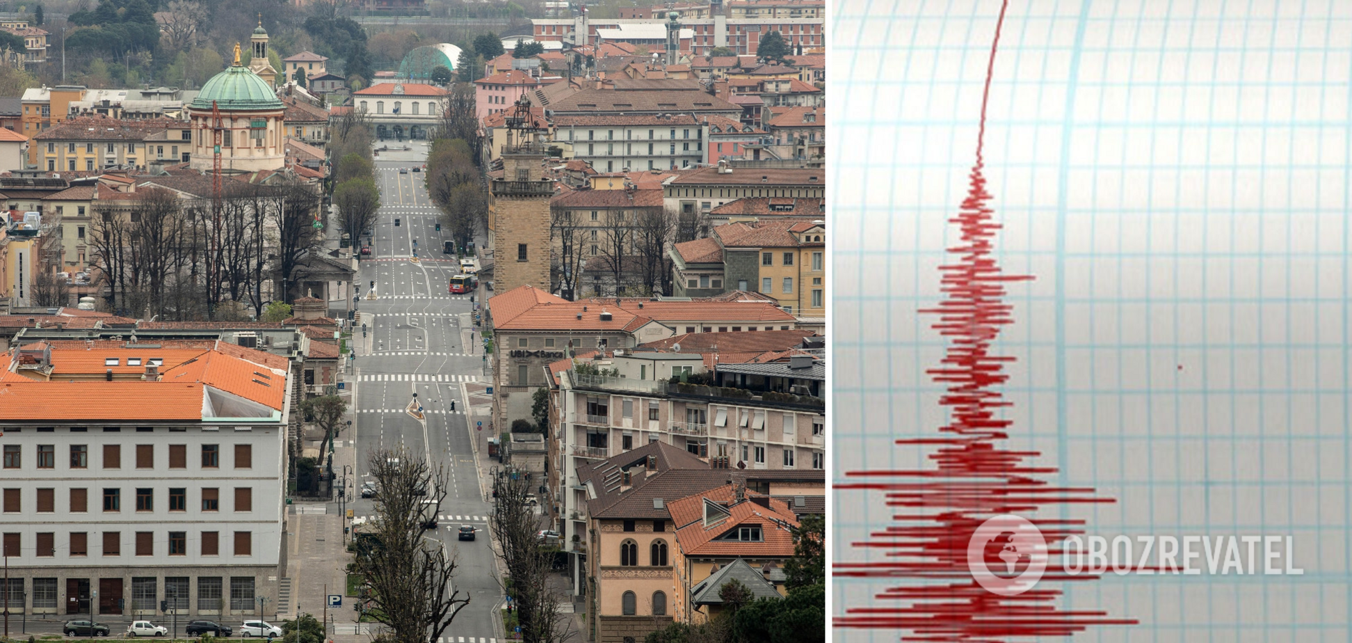 Налякані люди тікали на вулицю: Італію сколихнув землетрус