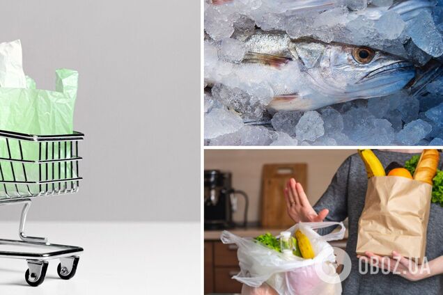 'Не у всех есть 10 копеек?': в Киеве женщина купила замороженную рыбу и унесла ее без пакета, вызвав споры в сети. Фото