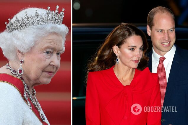 'Это не дает королеве спать по ночам': СМИ рассказали о просьбе Елизаветы II к принцу Уильяму и Кейт Миддлтон