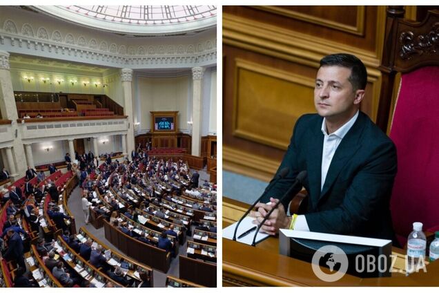 Названы слова, которые чаще всего употреблял Зеленский во время послания к Раде