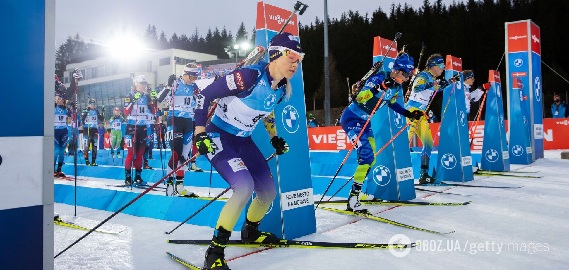 Українські біатлоністки не порадували в спринті на Кубку світу в Швеції