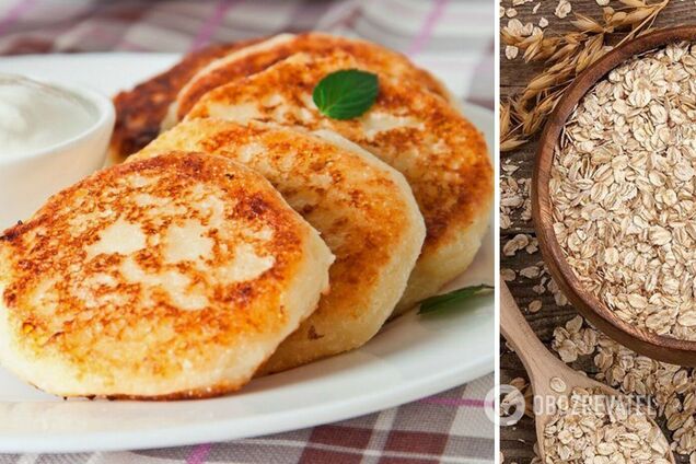 Светлана Фус: Сырники с овсяными хлопьями без муки | FoodOboz