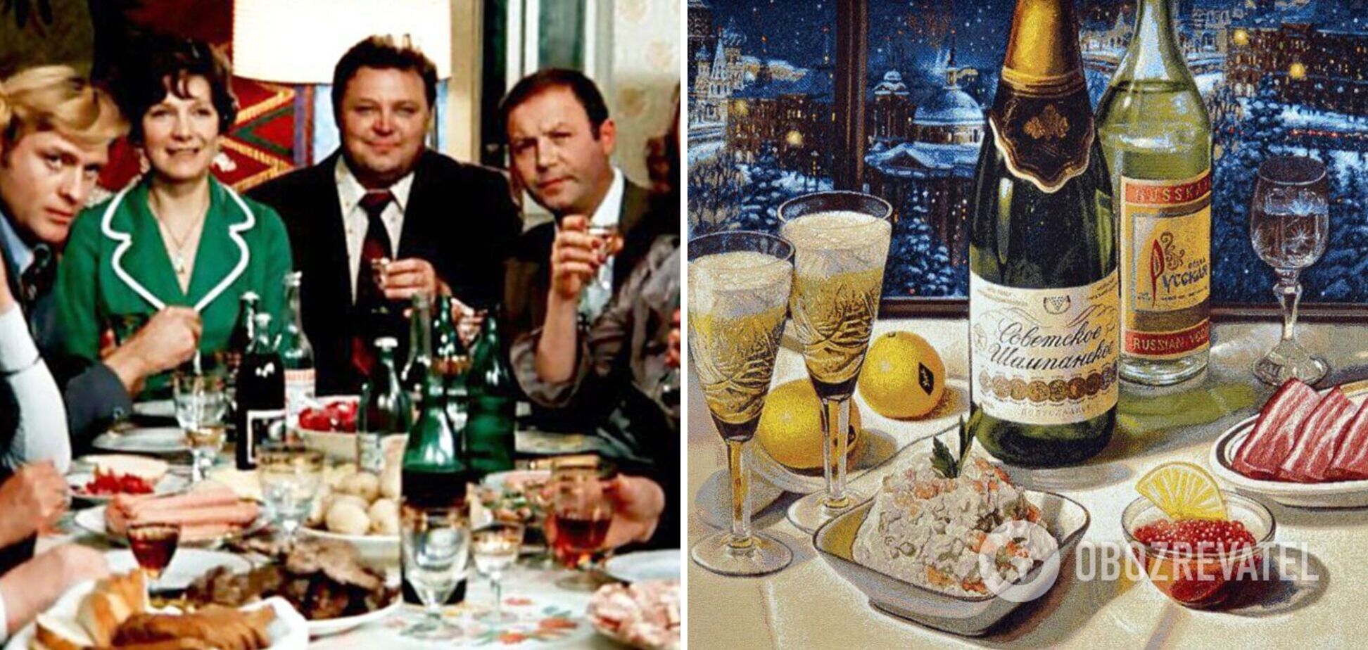 Как выглядело новогоднее застолье в СССР: топ-10 блюд