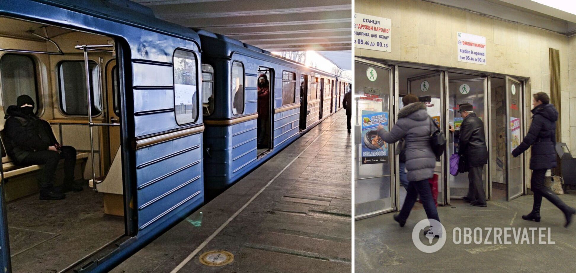 В киевском метро девушка упала под поезд: момент попал на камеру видеонаблюдения