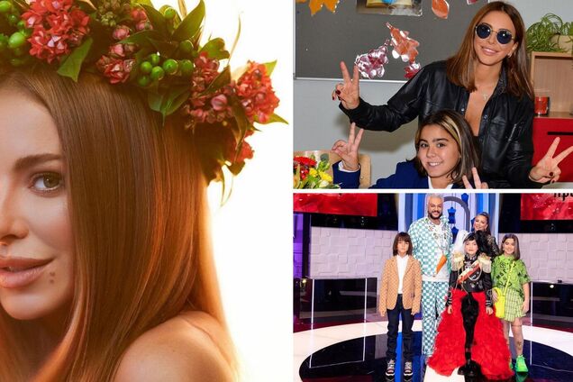 Ани Лорак с дочерью Софией