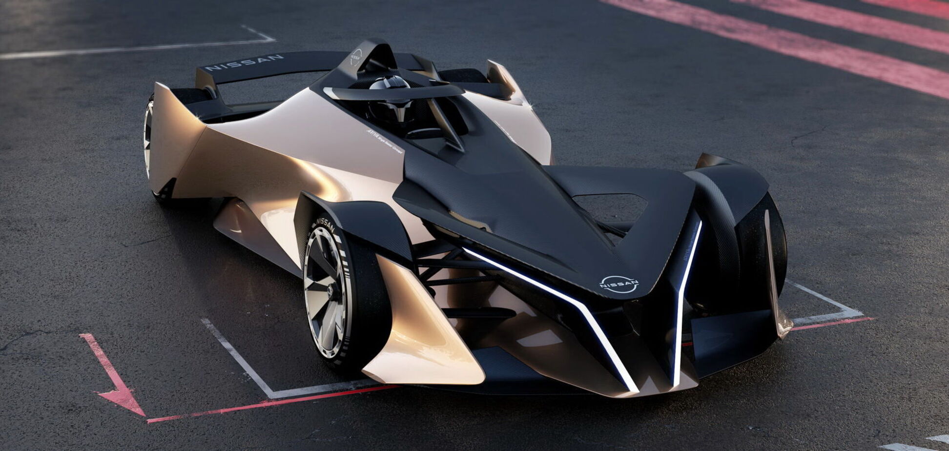 Nissan показал одноместный концепт Ariya Single Seater