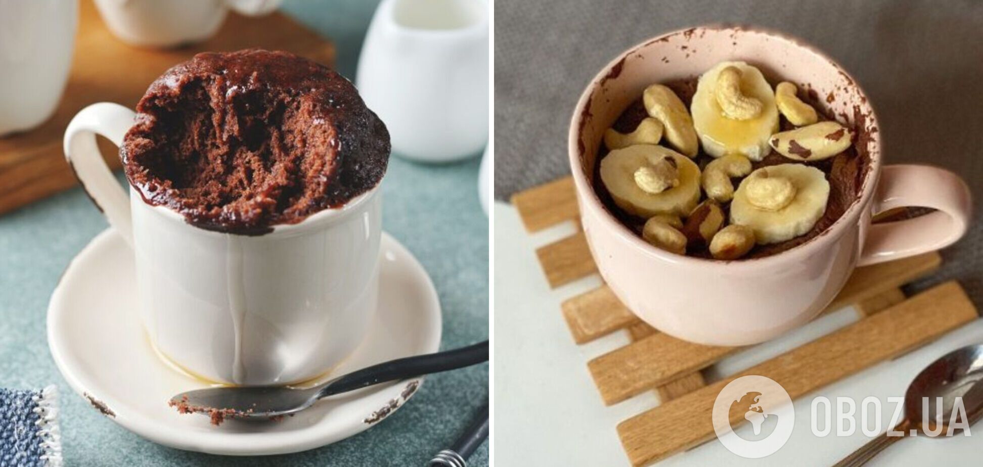 Шоколадний магкейк за 5 хвилин у мікрохвильовці: ідея незвичайного сніданку