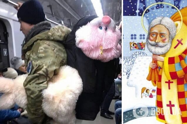 Украинцев тронуло фото военного с детскими игрушками в День Святого Николая
