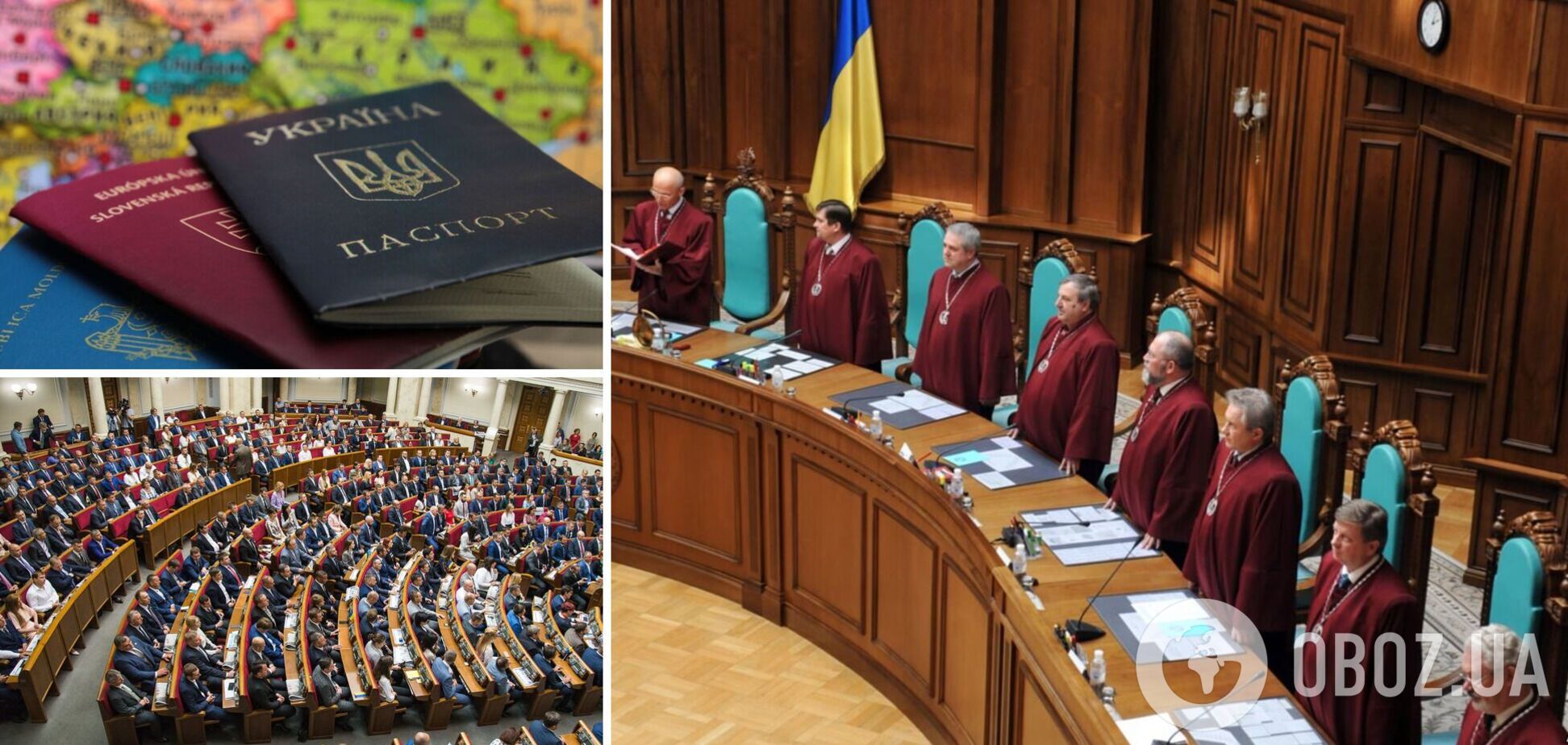 Нардепы обратились в КСУ за разъяснением законопроекта Зеленского о множественном гражданстве