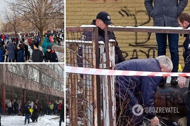 Будівлю школи 'замінували'