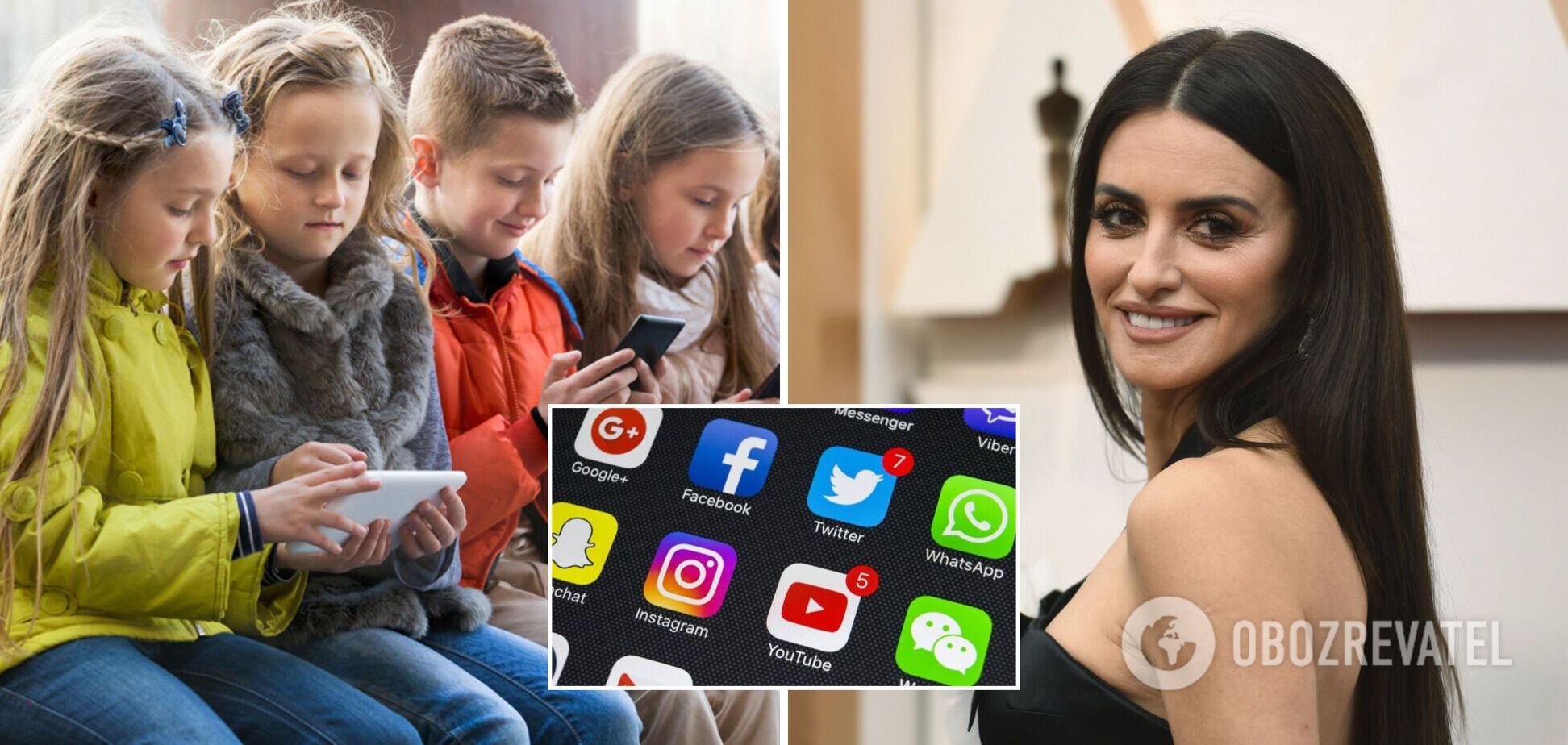 Пенелопа Крус запретила детям пользоваться соцсетями до 16 лет