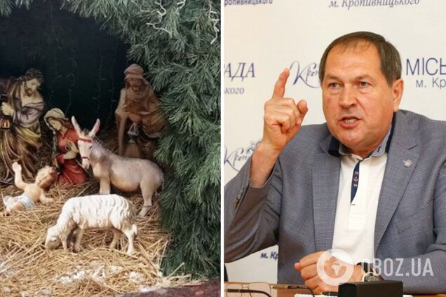 У Кропивницькому з вертепу вкрали ягня та корову