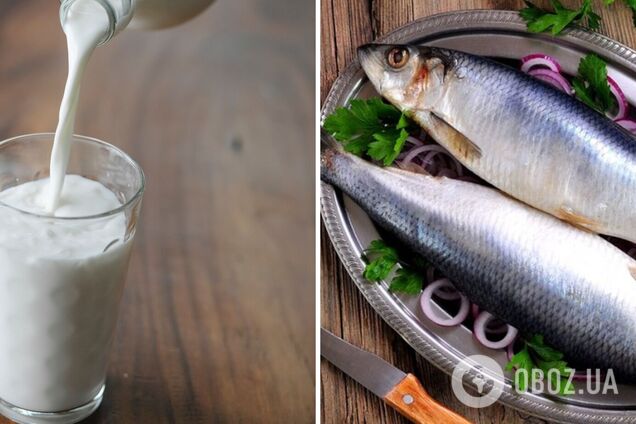 Как правильно замачивать сельдь в молоке