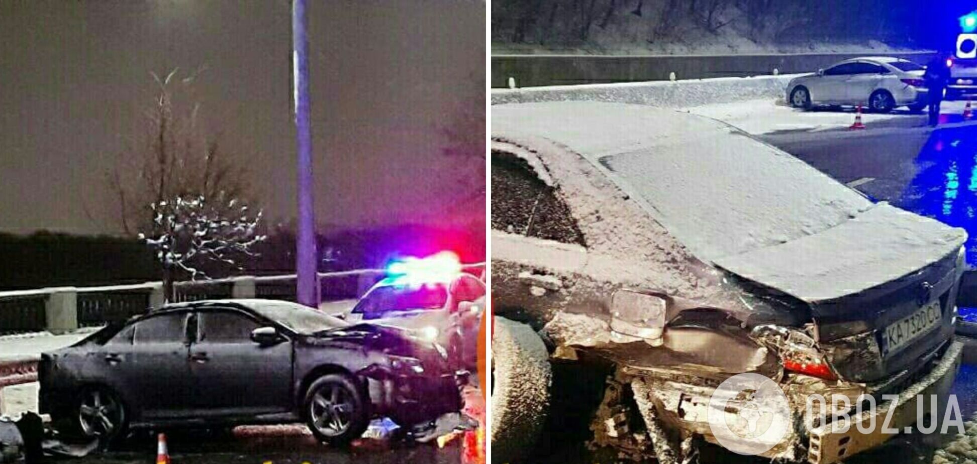 Водители и пассажиры автомобилей серьезно не пострадали