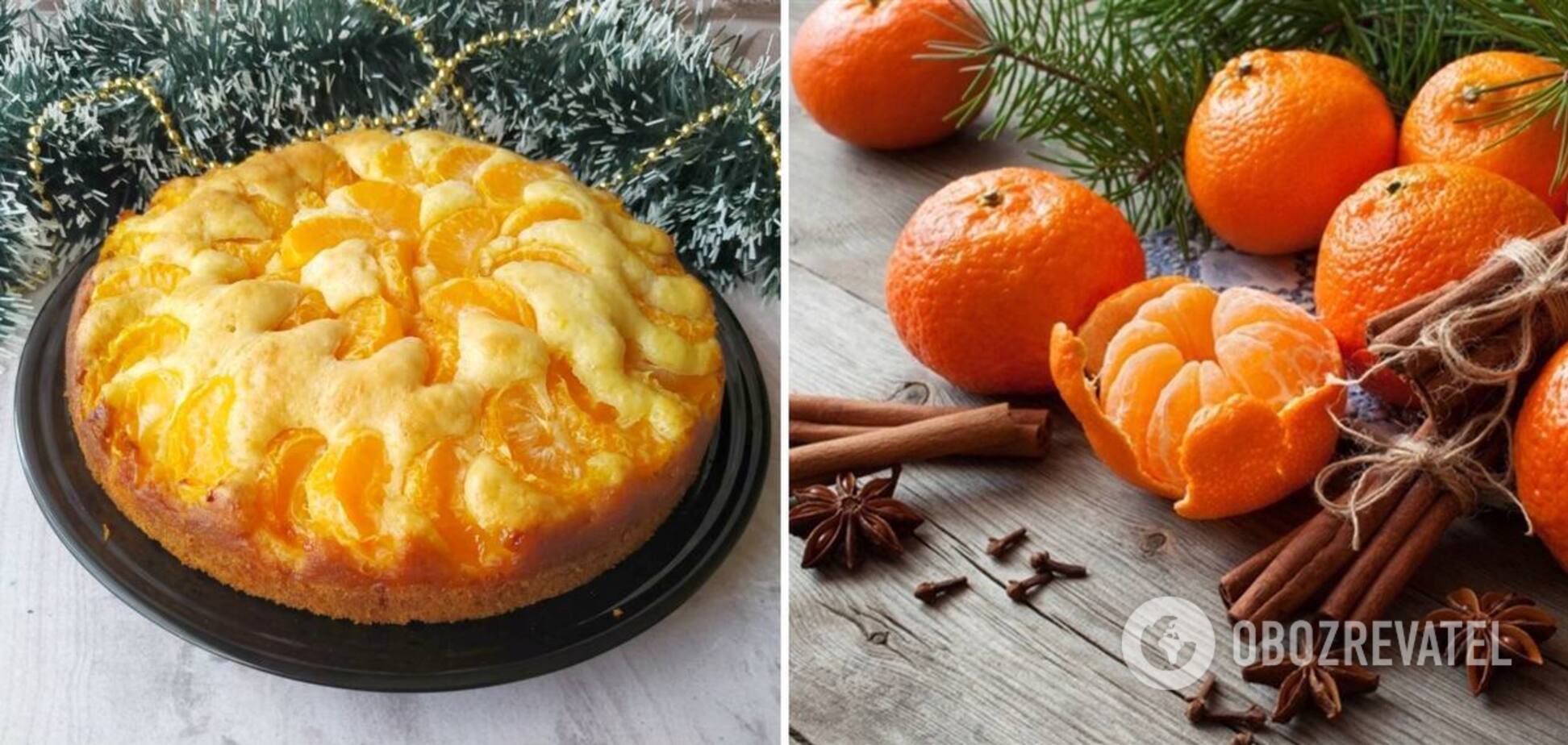 Пирог с жаренными мандаринами без выпечки: рецепт стал вирусным в TikTok