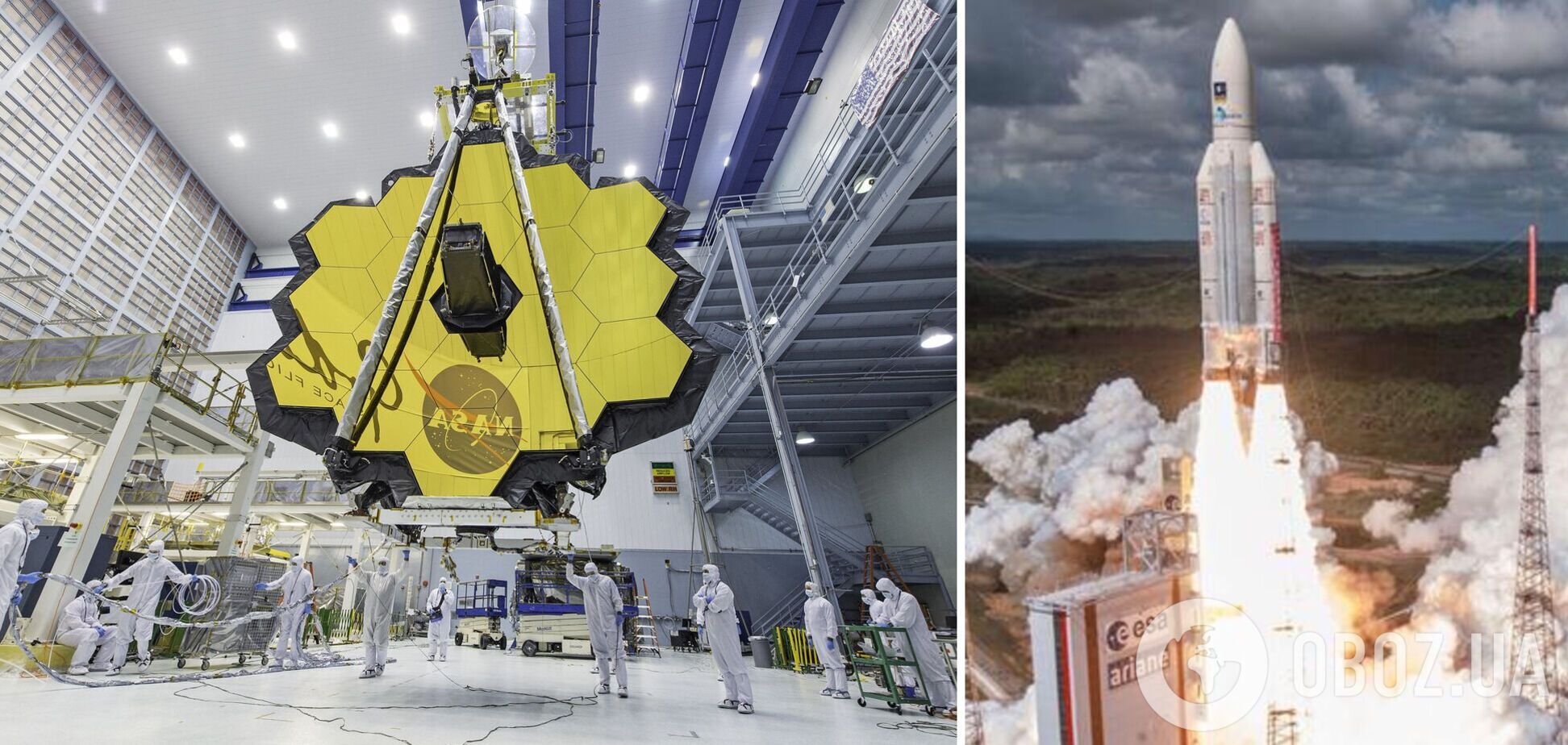 Увидеть бездну космоса: NASA запустило телескоп 'Джеймс Уэбб', который способен изменить все
