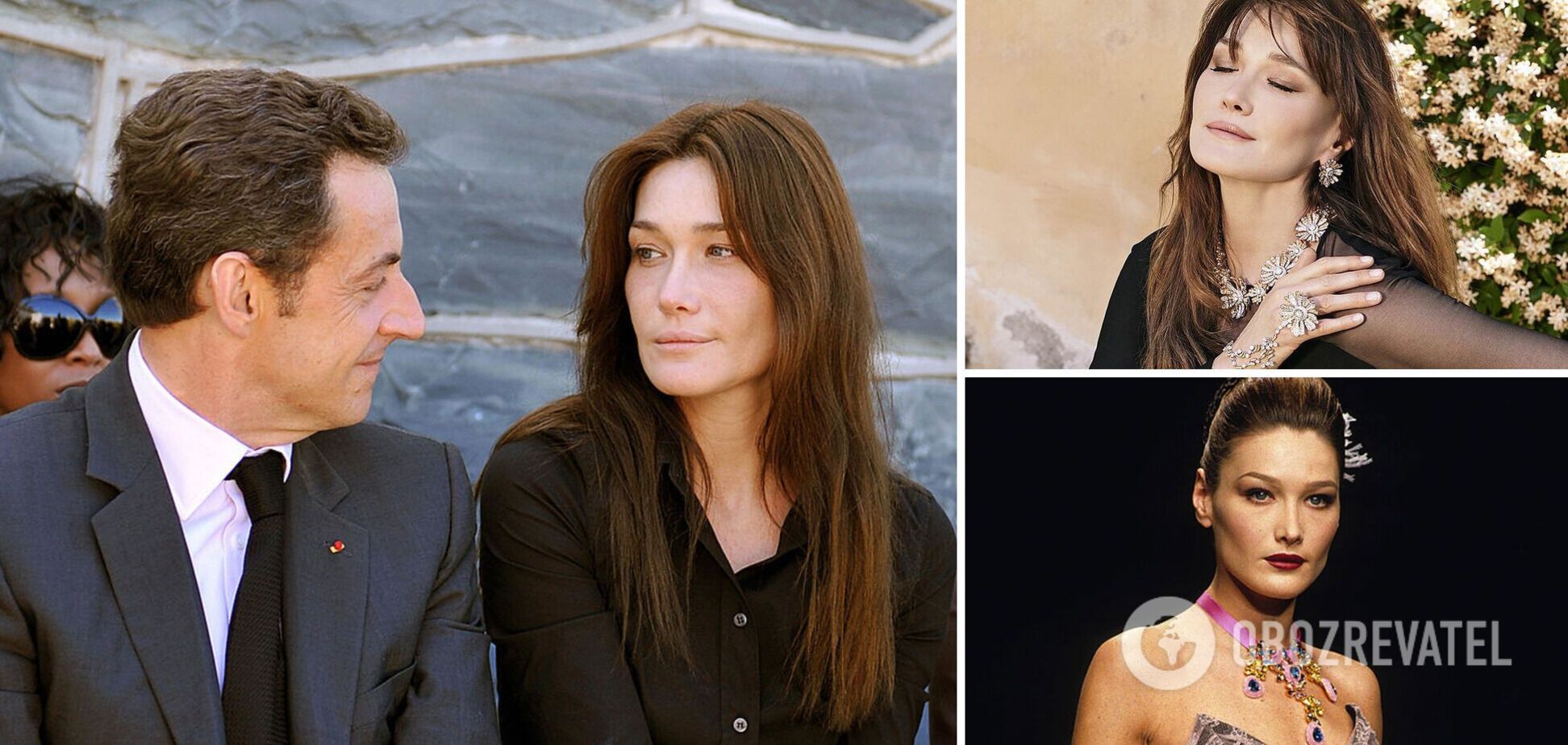 Карле Бруни – 54: как супермодель 90-х влюбила в себя Саркози и стала первой леди Франции