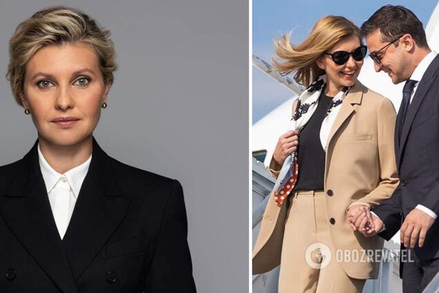 Олена Зеленська, дружина президента України