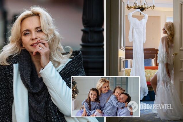 Лилия Ребрик с мужем устроили фотосессию в свадебных нарядах