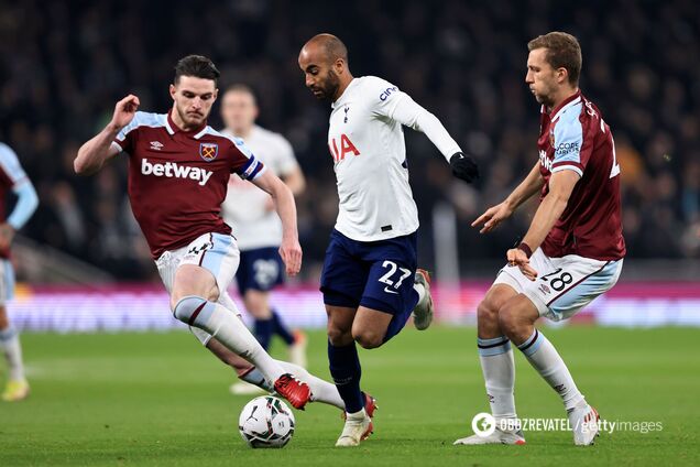 Ярмоленко едва не спас 'Вест Хэм' от поражения 'Тоттенхэму' в Кубке лиги. Видео