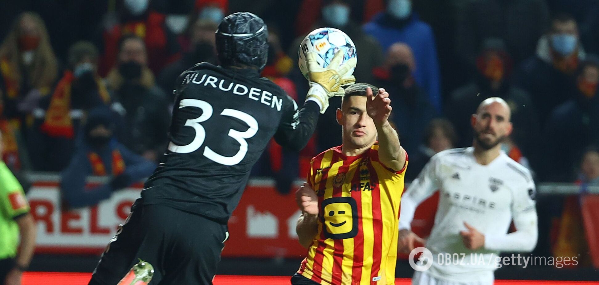 Украинский футболист потерял сознание на поле в матче в Бельгии