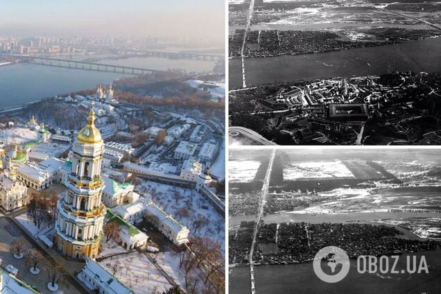 Столица Украины на аэрофотосъемке