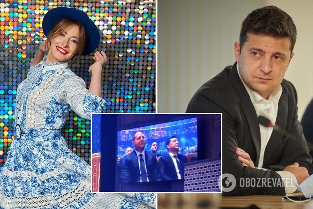 Кравец подтвердила, что президент как зритель пришел на Вечерний квартал