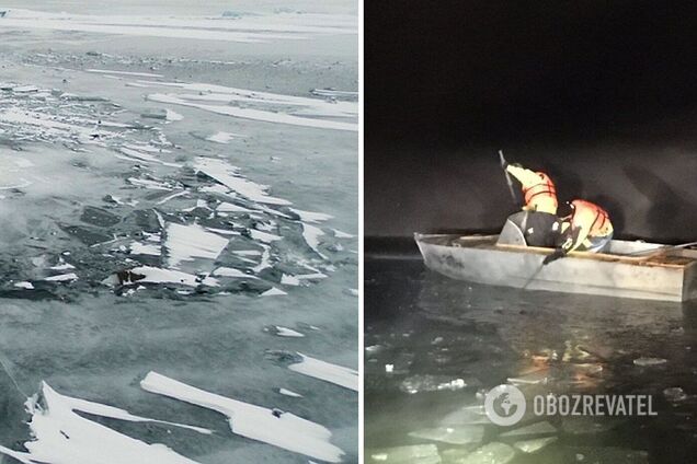 В Херсонской области под лед провалились дети: найдены тела. Фото