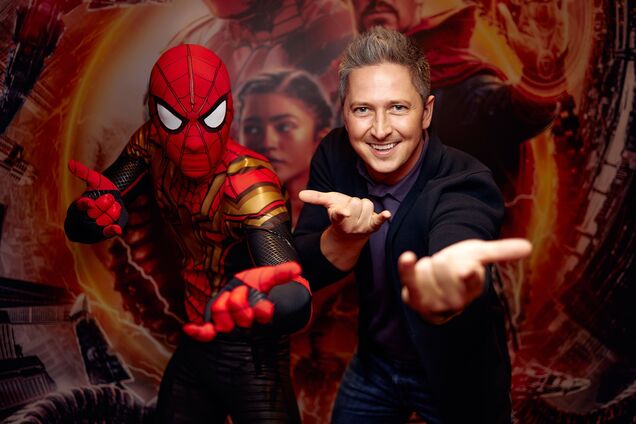 Студия Sony Pictures выбрала телеведущего Александра Педана украинским Человеком-Пауком