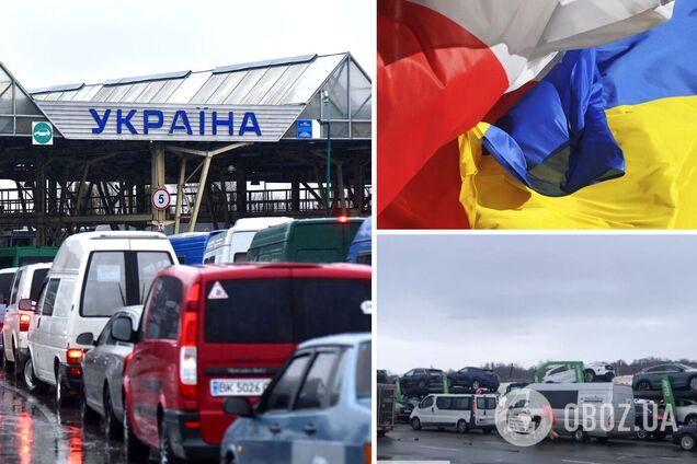 На українсько-польському кордоні утворилися 8-кілометрові черги: тисячі заробітчан їдуть додому. Відео