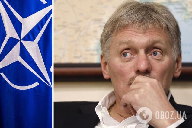 Росія боїться зближення НАТО з Україною, сказав Пєсков.