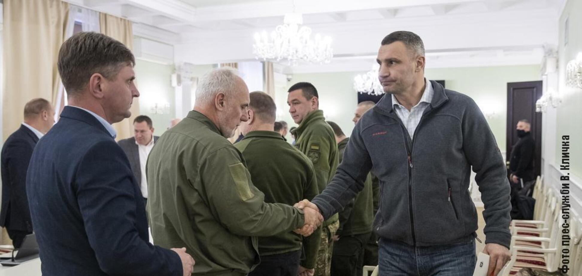 Кличко провів нараду із силовиками Києва через загрози з боку РФ