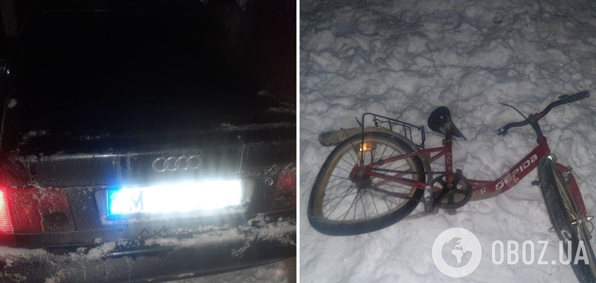 На Закарпатье пьяный водитель сбил двоих детей: погиб 9-летний мальчик. Фото