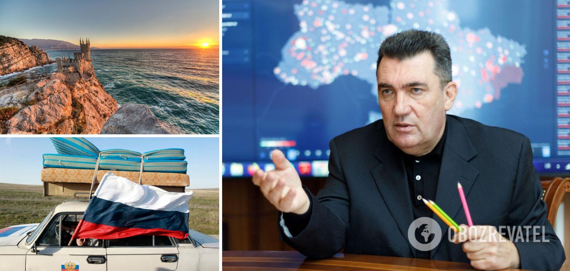 Данилов: в Крым завезли 600 тысяч граждан РФ, идет полное перевооружение