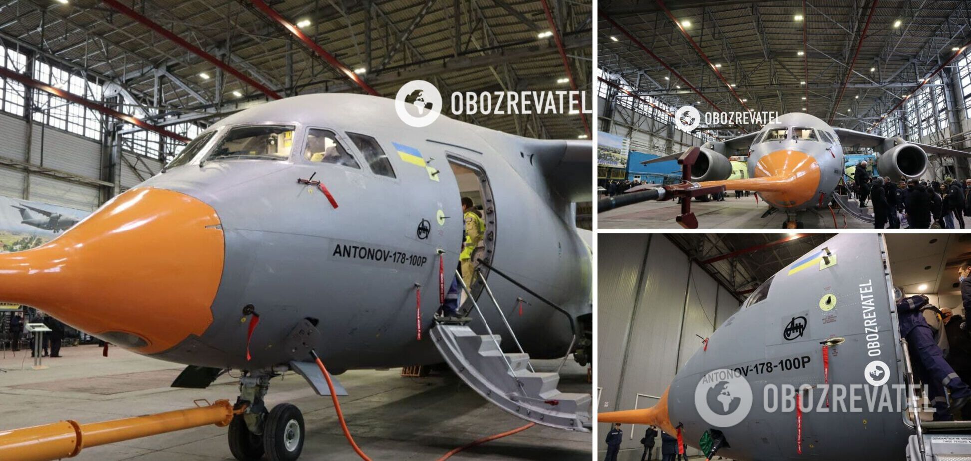 ГП 'Антонов' представило военно-транспортный самолет нового поколения Ан-178-100Р
