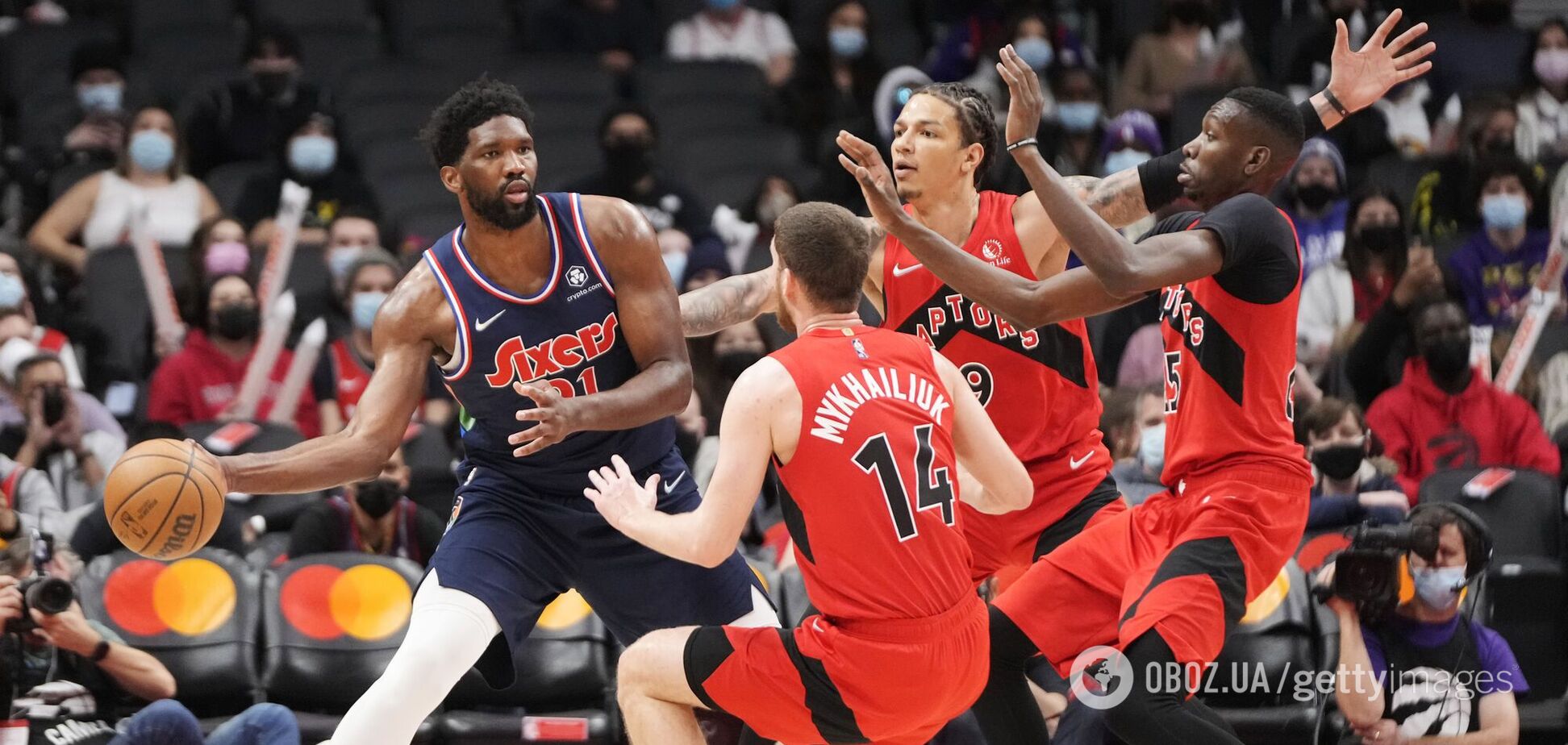 Михайлюк в НБА не спас 'Торонто' от поражения, Лэнь вернулся с самоизоляции