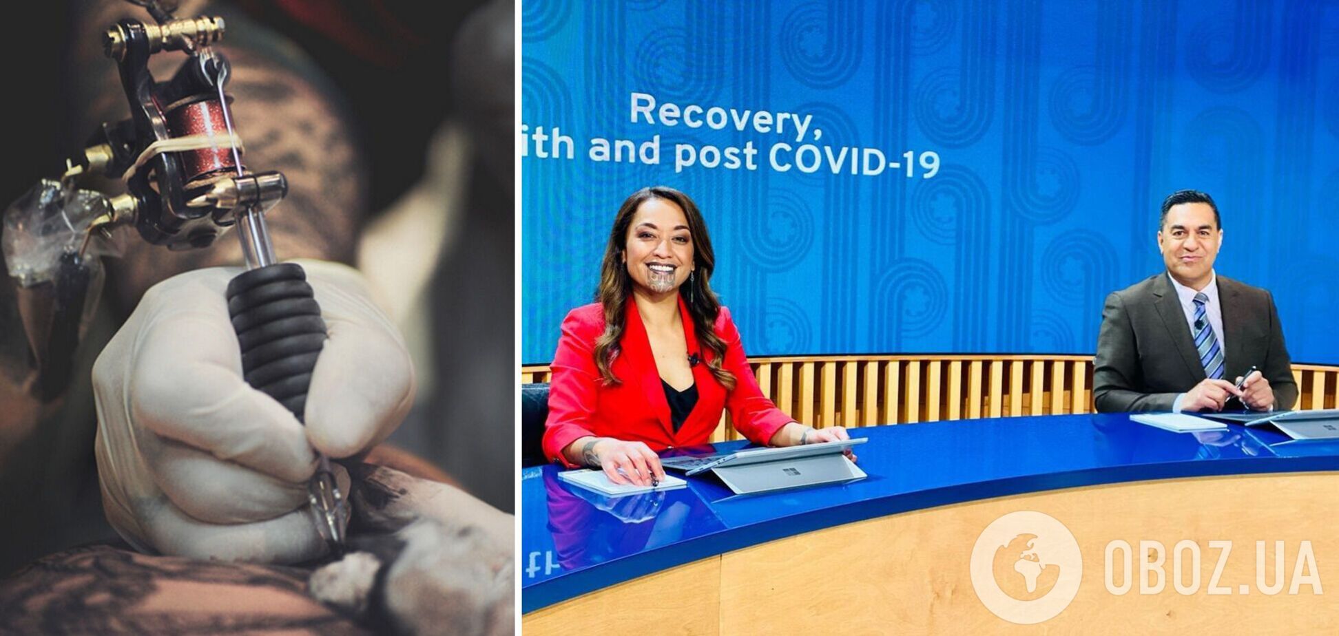 В Новой Зеландии появилась первая в мире телеведущая с тату на лице: как она выглядит