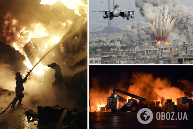 Израиль нанес авиаудар по порту в Сирии, возник масштабный пожар. Видео