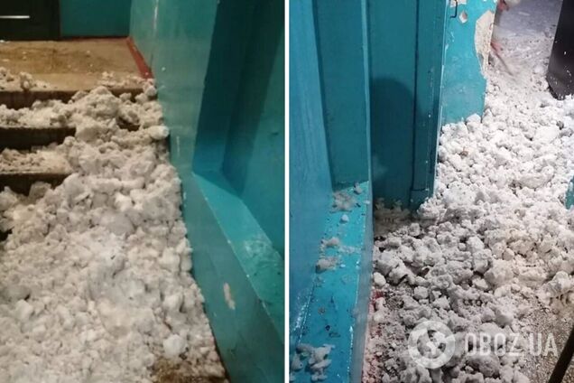 Місяць тому покрівлю будівлі ремонтували