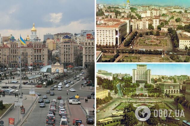 На Майдане росло много деревьев