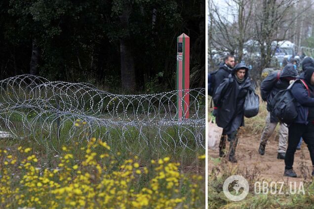 В Польше обвинили белорусских силовиков в провокациях на границе: слепили лазером. Видео