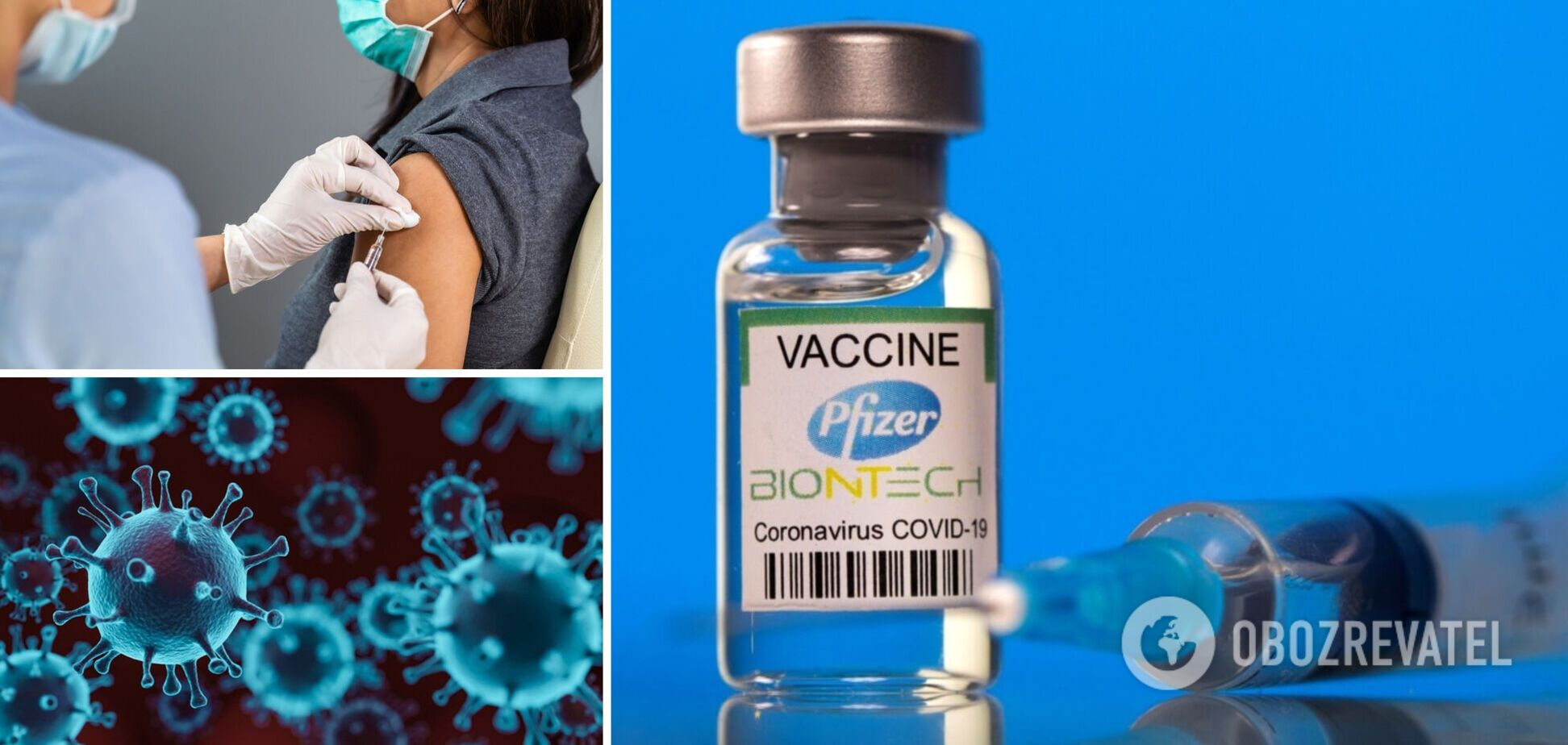 Вакцина Pfizer стала самой популярной среди украинцев