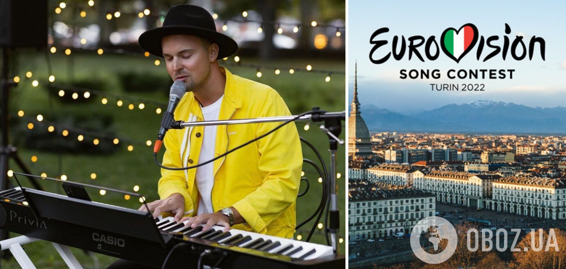 Украинский певец попробует попасть на 'Евровидение-2022' от другой страны