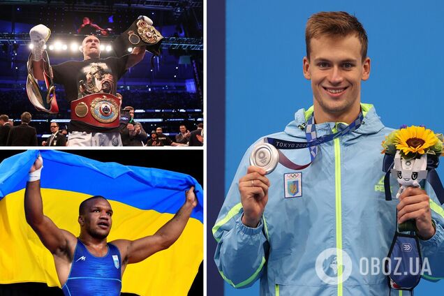 Україну 2021 року прославили Усик, Беленюк, Романчук та інші спортсмени